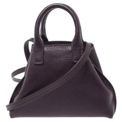Akris Purple Leather Crossbody Bag