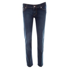 D&G Blue Denim Low Rise Regular Fit Jeans L