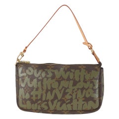 Louis Vuitton x Stephen Sprouse Monogram Canvas Graffiti Pochette Accessories