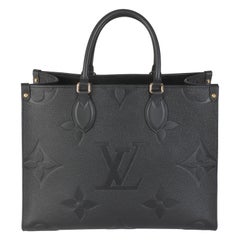 Louis Vuitton Black Monogram Empreinte Onthego MM