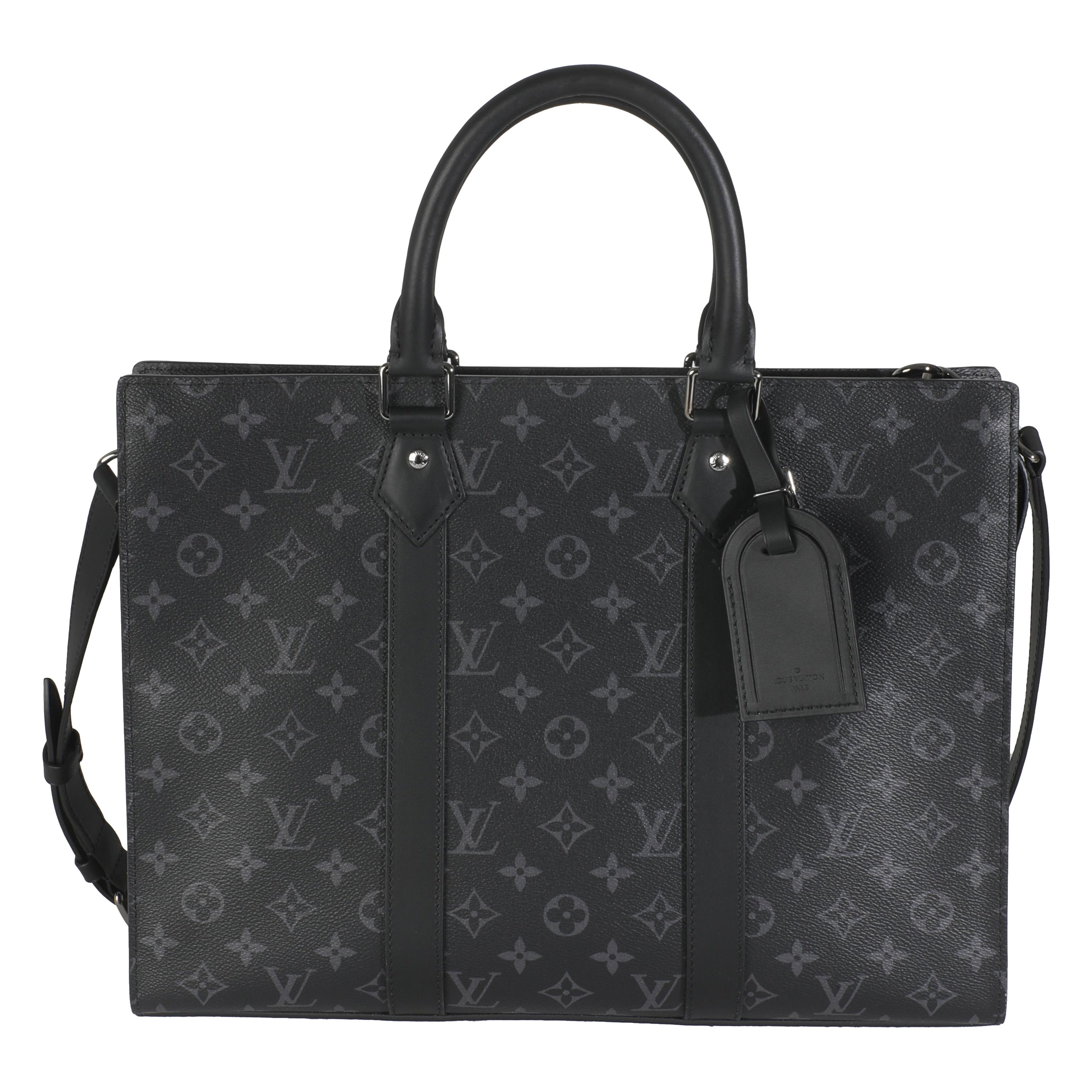 Louis Vuitton Monogram Eclipse Canvas Sac Plat Horizontal Zippe im Angebot