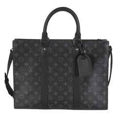 Louis Vuitton Monogram Eclipse Canvas Sac Plat Horizontal Zippe