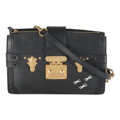 Louis Vuitton Black Epi Leather Trunk Clutch
