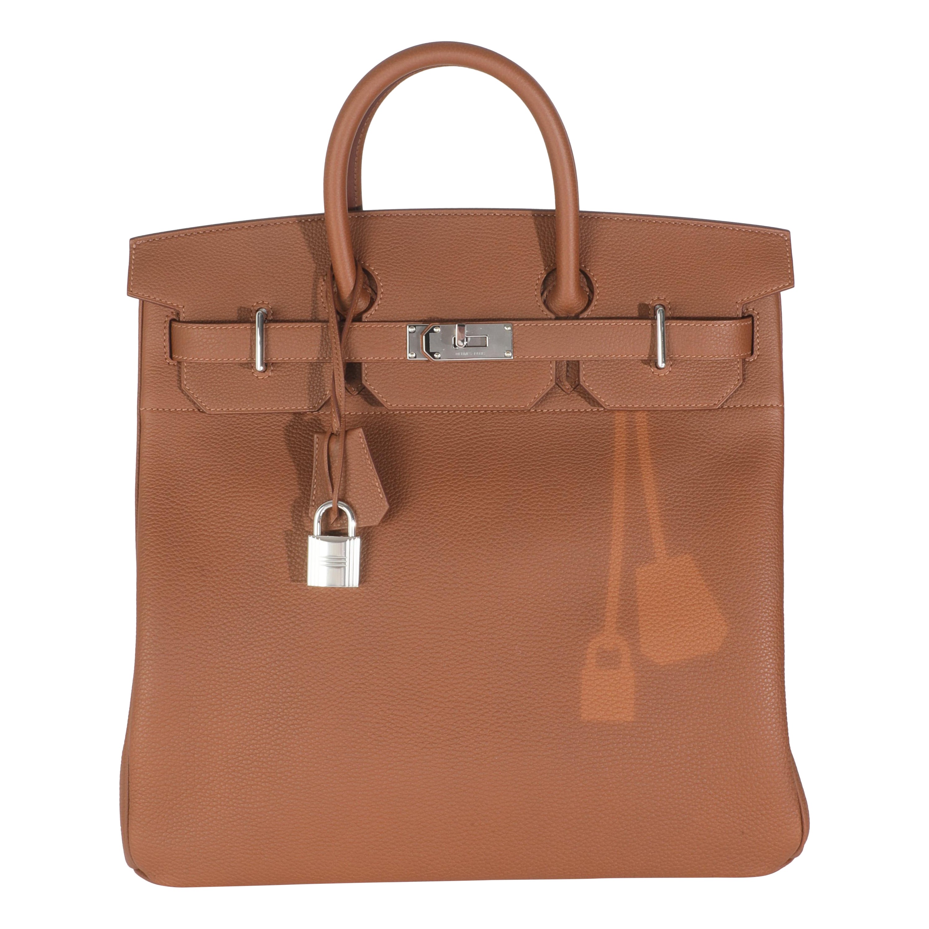 Hermès Coup De Soleil in oro Togo HAC Birkin 40 PHW in vendita