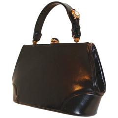 Rare Watch Handle Handbag by Nettie Rosenstein 2