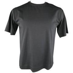 Men's MARNI Size M Black Jersey Oversized Short Sleeve T-shirt