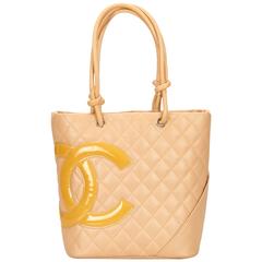 Chanel Yellow Cambon Ligne Bucket 3