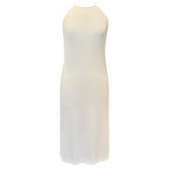 Gucci by Tom Ford Ivory Backless Jersey Dress with GG Clasp, S/S 1998