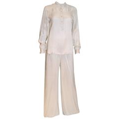 Juliet Dunn White Trouser Suit 12