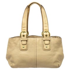 Coach Cream Leather Soho Tote