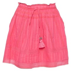 Zadig and Voltaire Pink Cotton Joxini Skirt S
