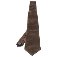 Boss By Hugo Boss Brown Silk Tie