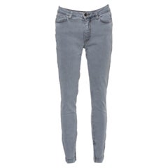 Dolce & Gabbana Navy Blue Denim Distressed Kate Jeans M