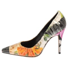 Off-White x Jimmy Choo Multicolor Vinyl Anne Pumps Size 39