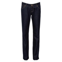 Gucci Navy Blue Denim Straight Leg Jeans S
