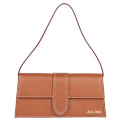 Jacquemus Brown Smooth Calfskin Leather Le Bambino Long