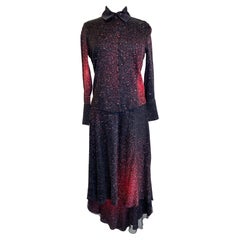 Roberto Cavalli Shirt and Skirt with Pattern galaxy.