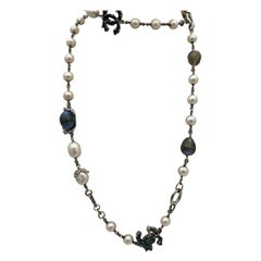 Chanel Pearl and Chain Necklace Summer/Spring 2012