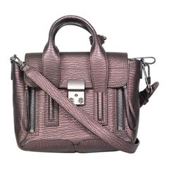 3.1 Phillip Lim Black & Bronze Pashli Mini Satchel
