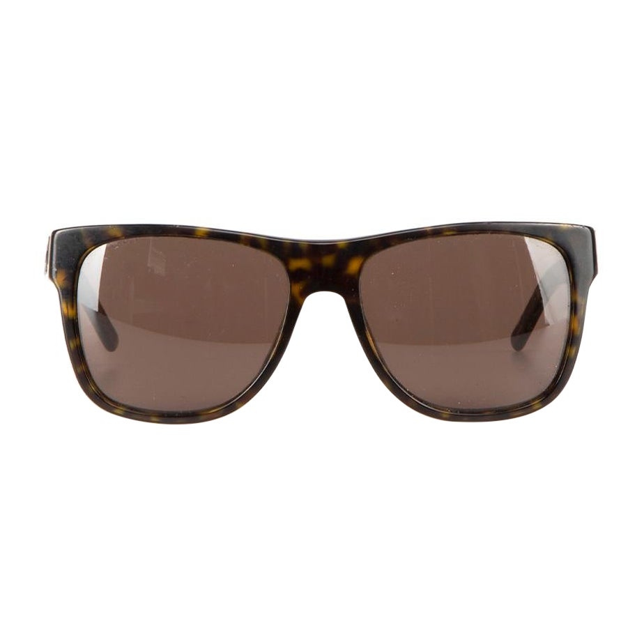 Gafas de sol Burberry de carey caqui en venta