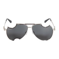 Off-White Black Aviator Dallas Meteor Sunglasses