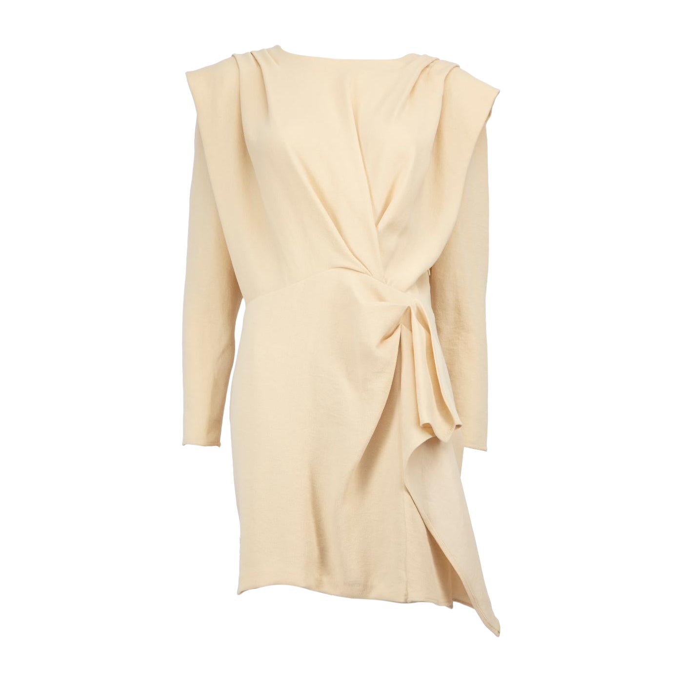 Iro Cream Mitzi Mini Dress Size L For Sale