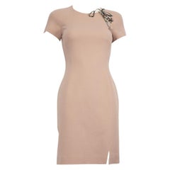 Emilio Pucci Pink Lace Up Detail Dress Size S