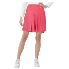 Temperley London Pink Flared Skater Skirt Size S