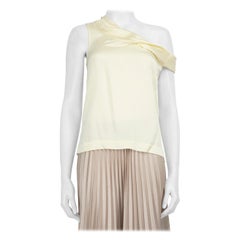 3.1 Phillip Lim Yellow Off Shoulder Sleeveless Top Size XXS
