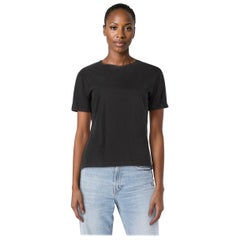 Yohji Yamamoto Black Short Sleeve T-Shirt Size L
