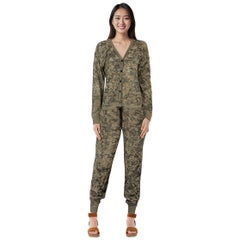Missoni Abstract Pattern Metallic Knit Jumpsuit Size L