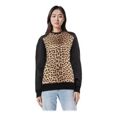 Roberto Cavalli Just Cavalli Leopard Print Jumper Size M