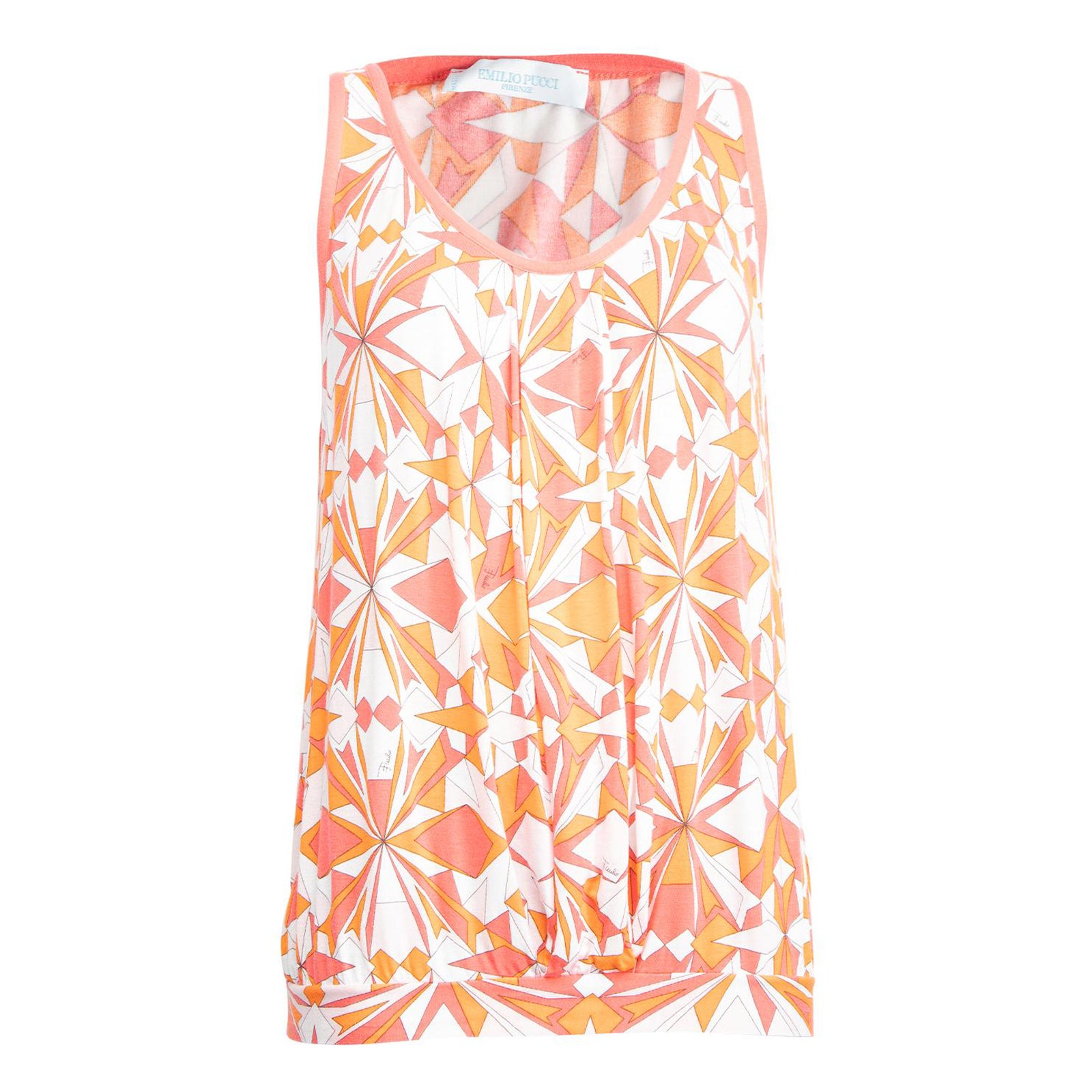 Emilio Pucci Multicolour Tank Top For Sale