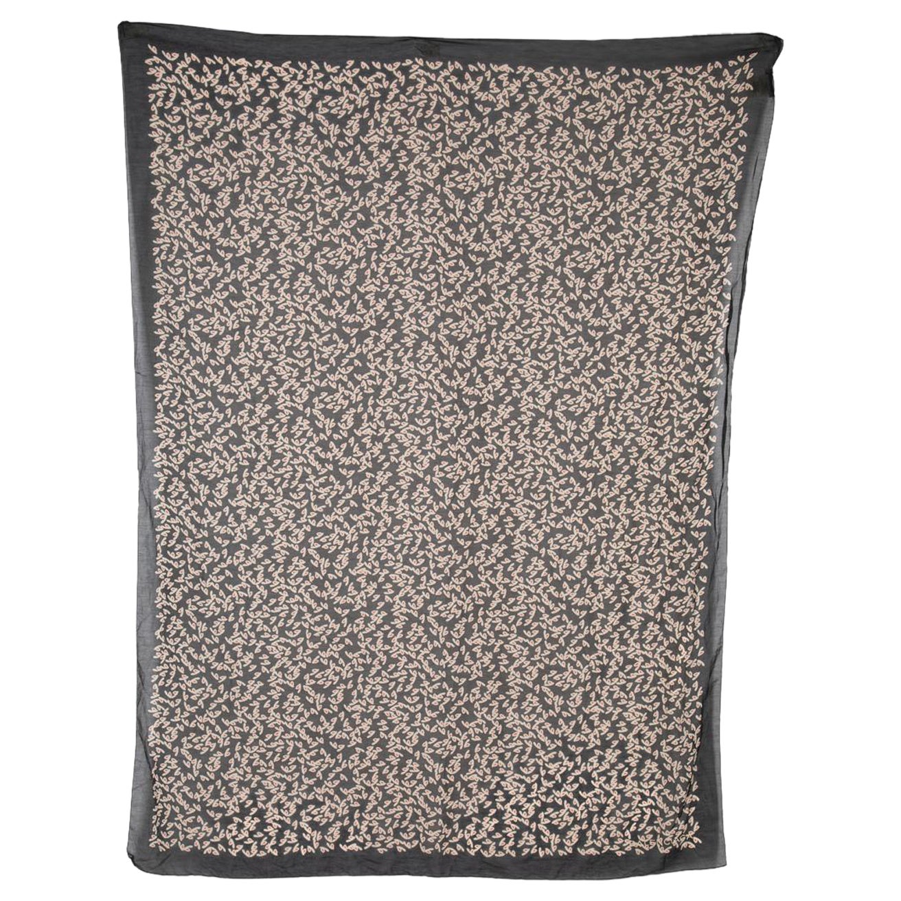 Balenciaga "B" Abstract Patterned Square Scarf For Sale