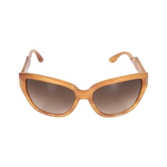 Miu Miu Brown D Frame Gradient Sunglasses