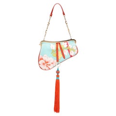 Christian Dior Vintage Tassel Mini Saddle Bag
