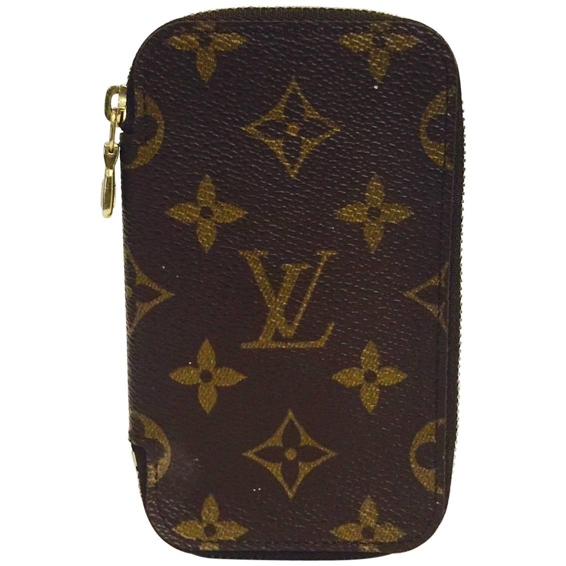 Iconic Louis Vuitton Classic Key Holder Zippered Case 