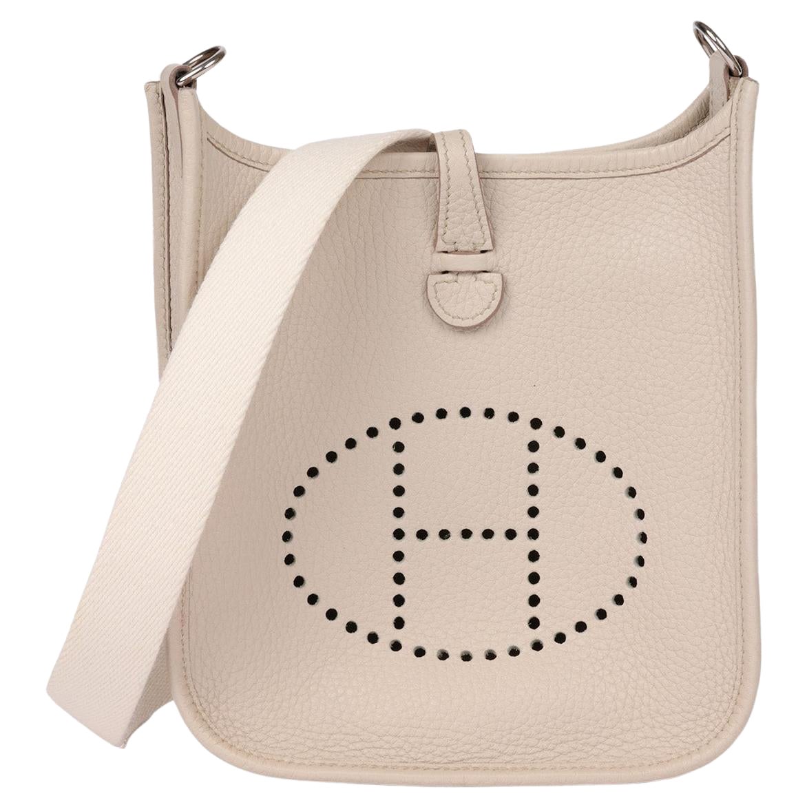 Hermès Beton Clemence Leather Evelyne TPM im Angebot