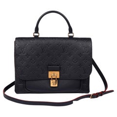 Louis Vuitton Marine & Rouge Monogram Empreinte Leather Marignan