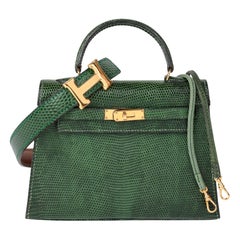 Hermès Special Order Vintage Convertible Kelly 15cm Sellier with Constance Belt