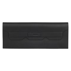 Hermès Black Swift Leather Shadow Birkin Cut Clutch