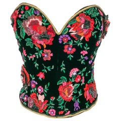 Christian Dior bustier top