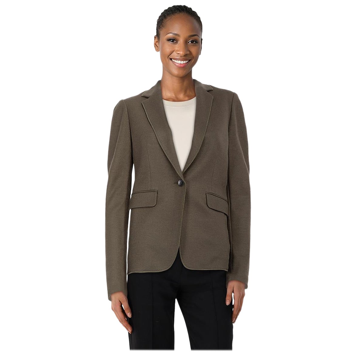 Rag & Bone Green Wool Single Breasted Blazer Size XS For Sale