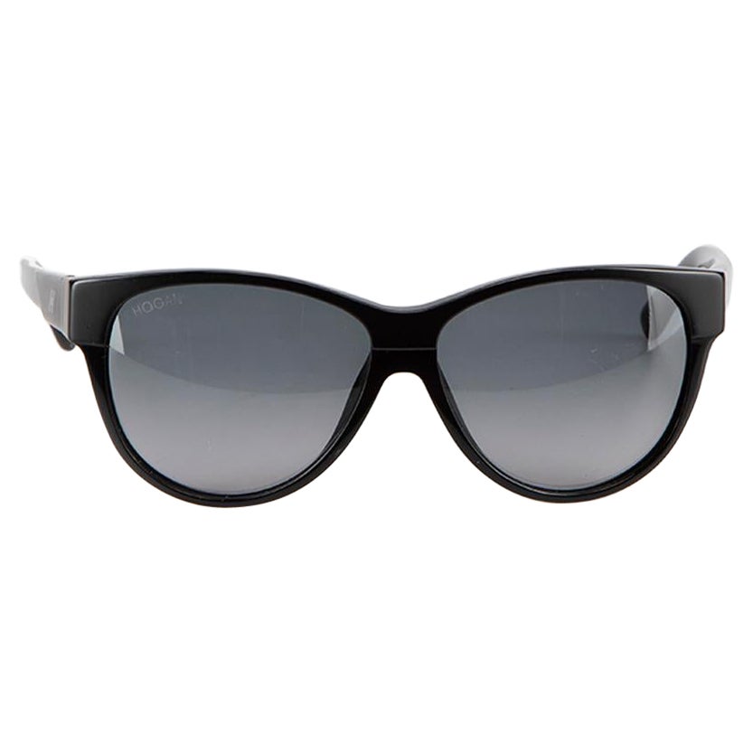 Hogan Black Aviator Grey Lenses Sunglasses For Sale