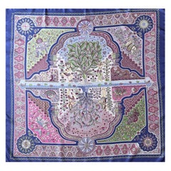 Hermès Silk Scarf " Aux Portes Du Palais" 2008