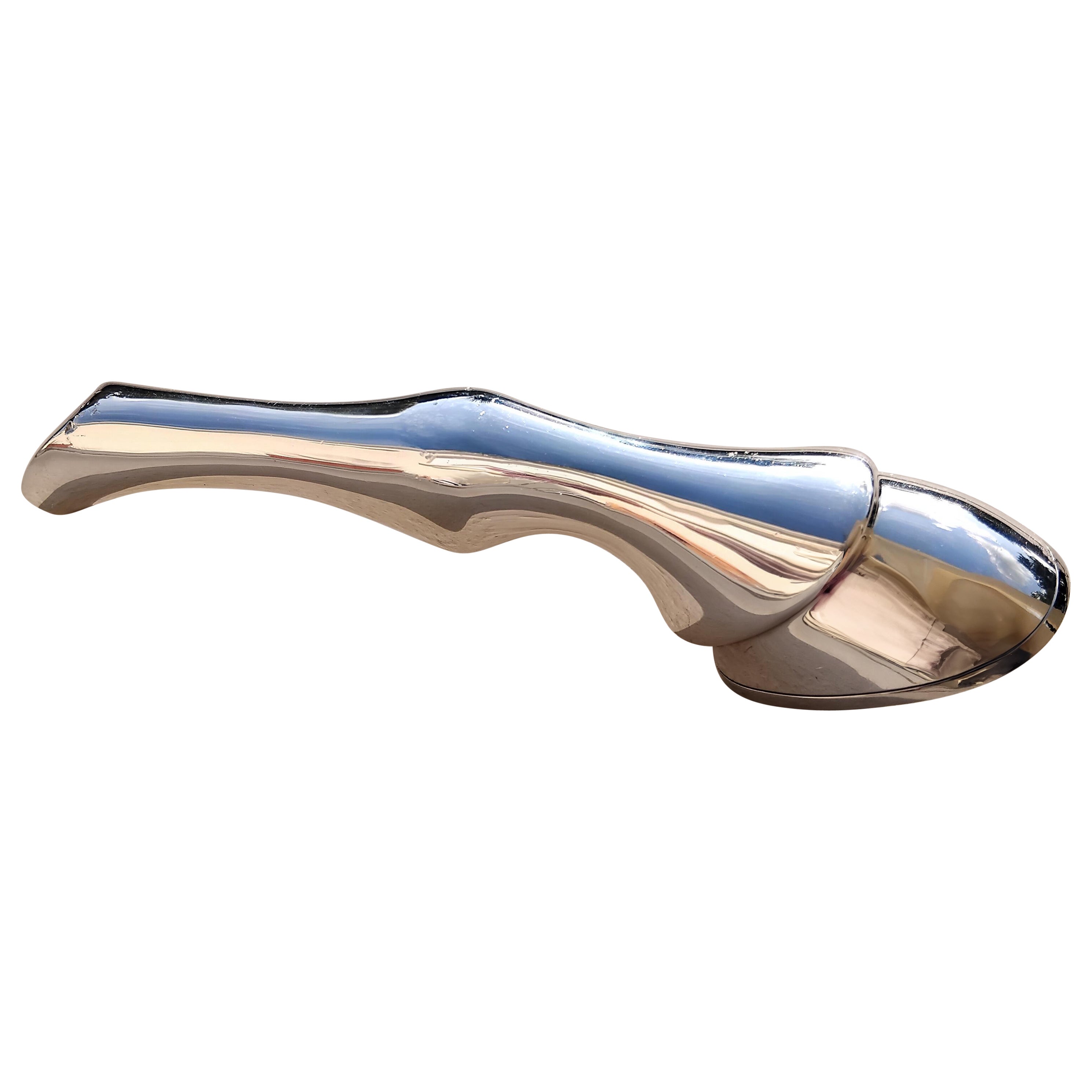 Nero Hermès Horse Leg Shaped Bottle Opener Horseshoe in vendita