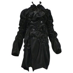 Comme des Garcons Bad Taste Black Velvet Coat 2008