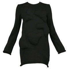 Comme des Garcons Black Lumps Sweater Dress 2010