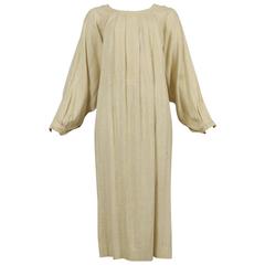 Comme des Garcons Early Off-White Silk Dress 2