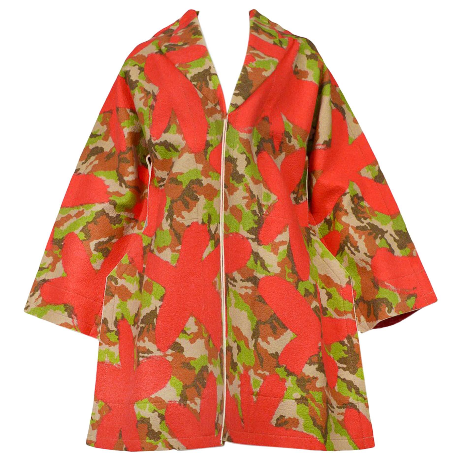 Comme des Garcons 2D Flat Camo Coat AW 2012